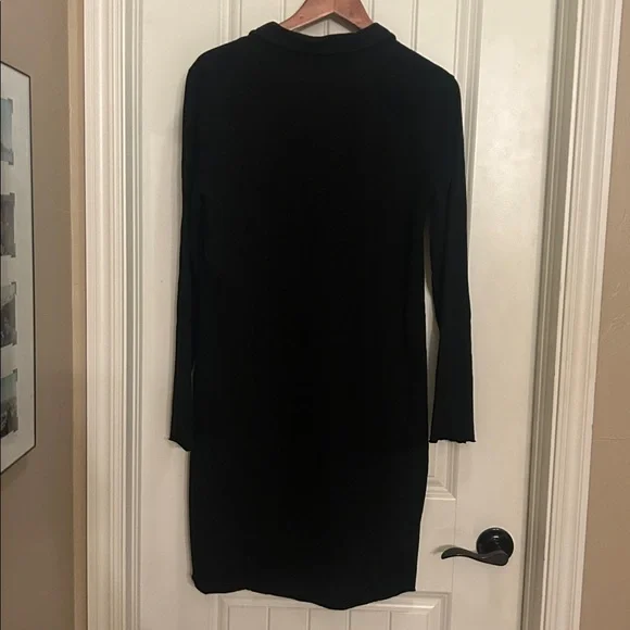 Frank and Eileen M Elegant Black Long Sleeve Dress - Picture 4 of 5
